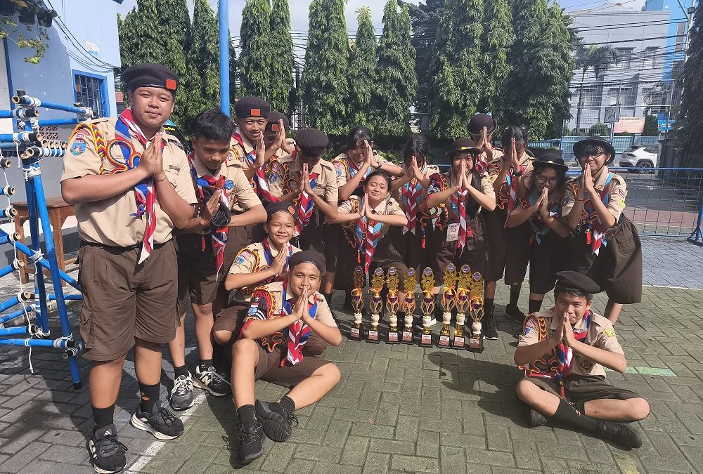 YOSIAN JADI BAGIAN PENGEMBANG ILMU PRAMUKA DAN BAWA PULANG PIALA